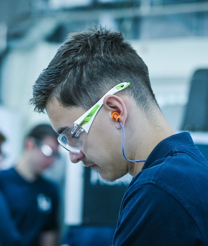 Atelier de production à l'École Maurice Leroux